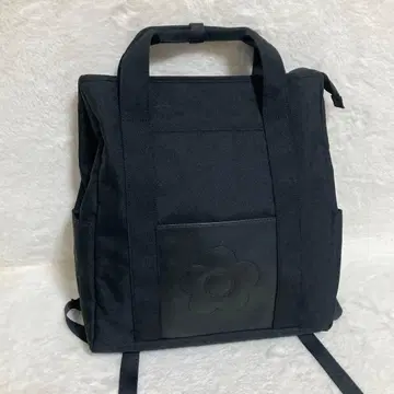 극미품 마리콴트 2way 백팩 블랙 A4 수납