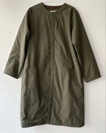 GRANDMA MAMA DAUGHTER 노카라 퀼팅 코트