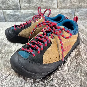 새상품급 KEEN 킨 재스퍼 트레킹 슈즈 베이지 계열 23.5