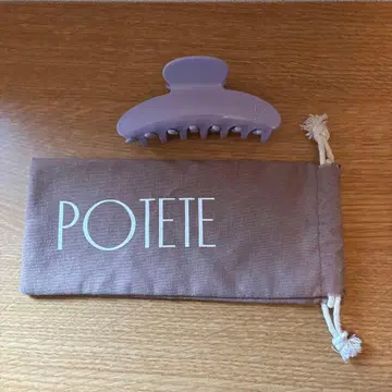 POTTE 헤어 클립 새상품급 퍼플