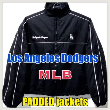 레어 MLB 다저스 패딩 자켓 다운 자켓 아우터 블랙