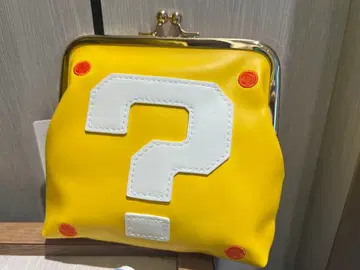 USJ 한정판 물음표 블록 가마구치 파우치 닌텐도 월드 마리오