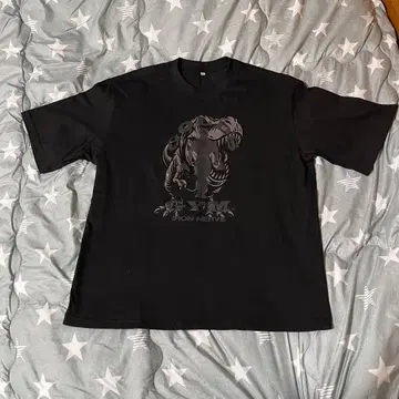 GOLD'S GYM x IRON NERVE 티셔츠 XL 사이즈 블랙