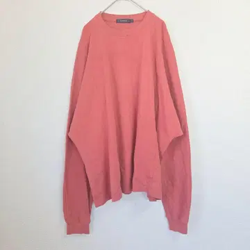 RAGEBLUE 코튼 긴팔 L 남성용 오버 사이즈 탁한 레드