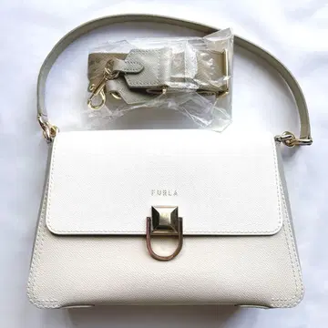 [ 새상품급 ] FURLA 훌라 CIRCE S 2way 숄더 백 화이트