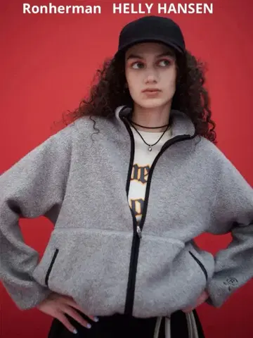 론 헤르만 헬리 한센 플리스 풀 집업 자켓