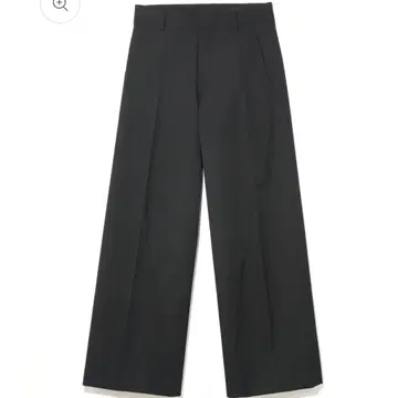YUKI HASHIMOTO TWISTED TROUSERS BLACK