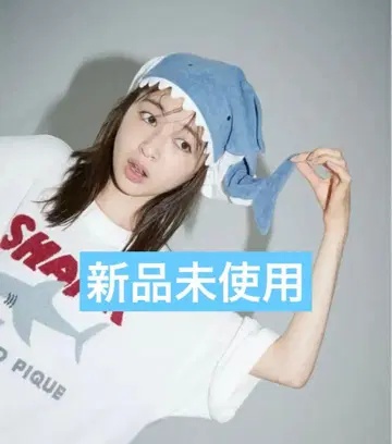 [ 미사용 택 포함 ] 젤라또피케 샤크 파일캡