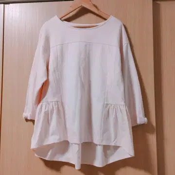 GALLERY VISCONTI 이소재 도킹 튜닉 티셔츠 핑크