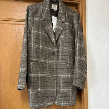 브라운 테일러드 자켓 프리 사이즈