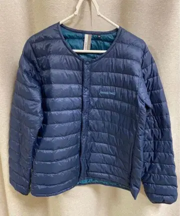 montbell 몽벨 이너 다운 빔즈 별주 네이비 XS