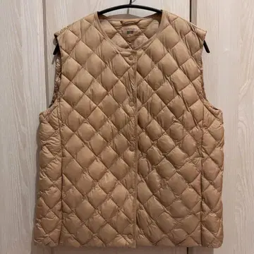새상품 UNIQLO 유니클로 퍼프테크 퀼팅 베스트 웜 패디드 XL