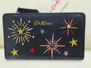 캐스키드슨 불꽃놀이 디자인 카드 케이스 네이비