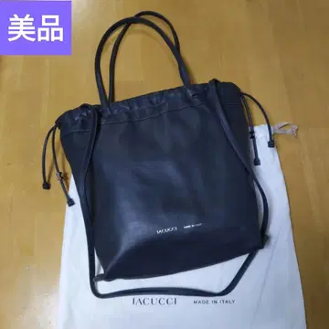 [ 새상품급 ] IACUCCI 그레이 드로우 스트링 토트백