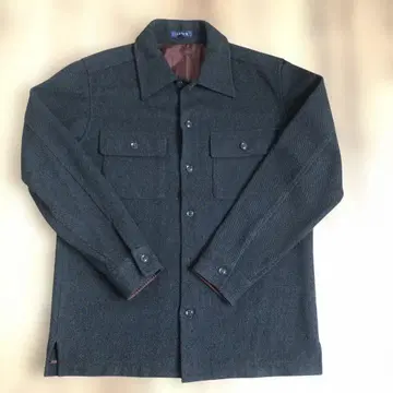 JUNMEN M 다크 그레이 셔츠 자켓