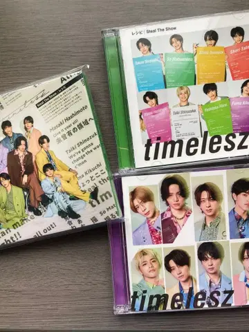 timelesz Steal The Show / 레시피 3형태 세트