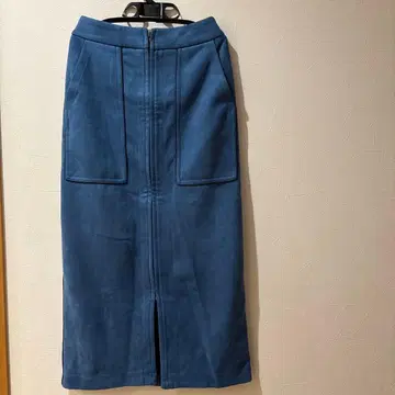 RADATE 블루 타이트 스커트 YAMADAYA