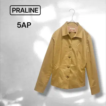 [ 프랄린 ] 아우터 겉옷 심플 스트레치 베이지 작은 사이즈 5AP