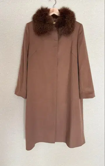 온워드 memory 캐시미어 코트 브라운 M