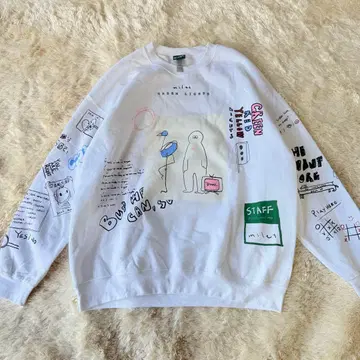 milet GREEN LIGHTS 투어 Sweat Shirt 라이브 굿즈