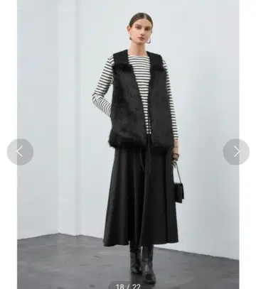 [새상품급] 스타일 델리 볼륨 퍼 베스트