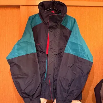 컬럼비아 나일론 자켓 젤 자켓 터콰이즈