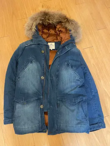 DUFFER ST. GEORGE 데님 다운 자켓 L