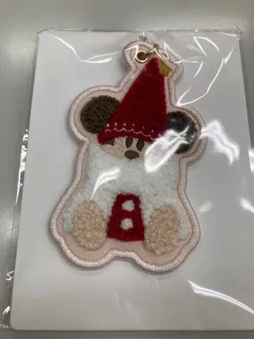 디즈니 크리스마스 2025 릴린린 키체인 빨간색