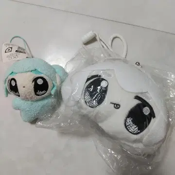 새상품 오모치 에이리언 미니백 마스코트 봉제 인형 세트