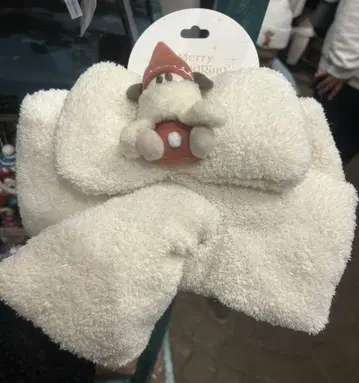 디즈니랜드 크리스마스 리루린린 머플러 새상품