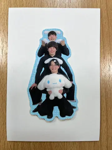 cacao 만게키 시나몬 콜라보 스티커