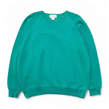 구제 의류 무지 블랭크 크루넥 맨투맨 트레이닝복 그린 남성용 XL