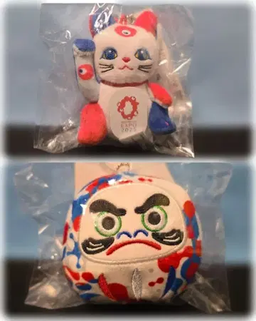 만박 한정판 마네키네코 마스코트 달마 마스코트 봉제 인형 요시토쿠