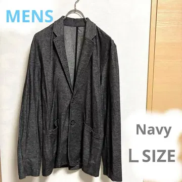 Navy 테일러드 자켓 L 그레이