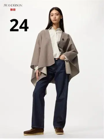 UNIQLO 유니클로 JW ANDERSON 스트레이트 청바지 24