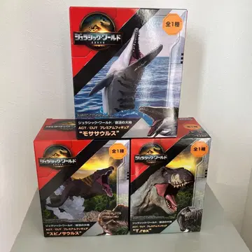 SEGA 쥬라기 월드 부활의 대지 프리미엄 피규어 3종 세트