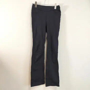 리복 부츠컷 팬츠 M 블랙 신축 스트레치 소재