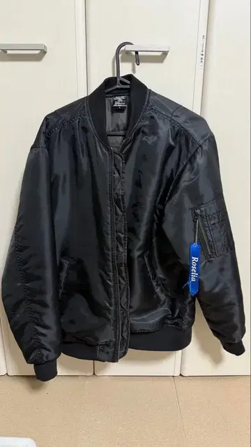 Roselia MA-1 플라이트 자켓 블랙