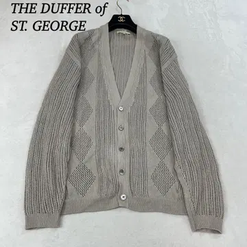 J511 M 더 더퍼 오브 세인트 조지 메쉬 가디건 남성용