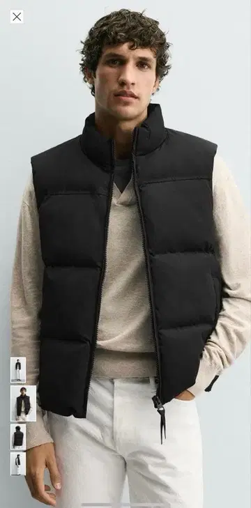 ZARA 레귤러 핏 퀼팅 자켓