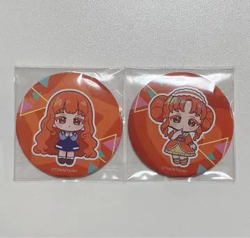 비밀의 아이프리 테레동 린린 캔뱃지 2개 세트