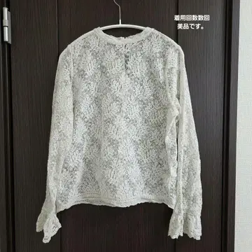 IENA 마니 레이스 프릴 블라우스 새상품급