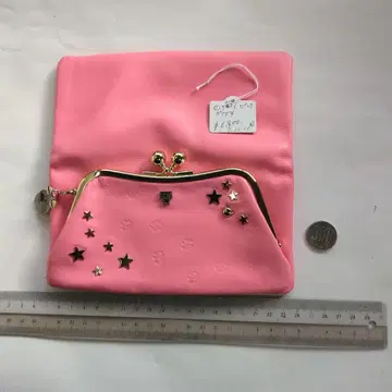 ANNA SUI 지갑, 핑크 별 모양 장식 포함