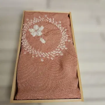 고급 보자, 노포 미야이 시보리 후지미야비 실크 청해파 미사용