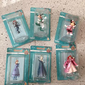 Disney 크리스마스 오너먼트 2022 6종 디즈니