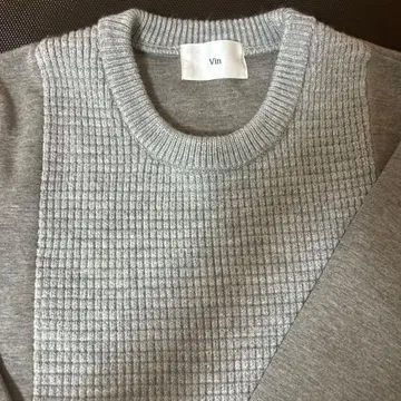 Vin 그레이 긴팔 니트