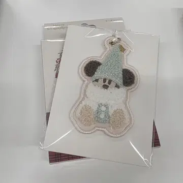 리루린린 키체인 스카이블루 블루 디즈니 크리스마스