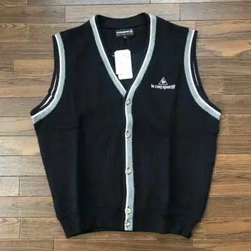 르꼬끄 니트 베스트 S 사이즈 블랙