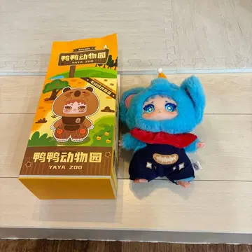 YAYA ZOO 봉제 인형 곰 후드 부착