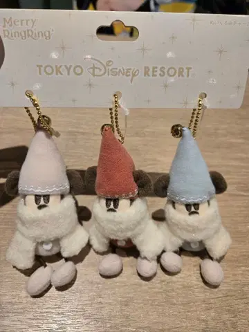 미사용 새상품 디즈니 크리스마스 2025 리루린린 봉제 인형 참 3개